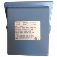 400 Series Type J402 Models 550 to 555 Pressure Switch